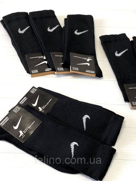 Шкарпетки чоловічі Nike 40-44р. гладь з принтом 1656113474 фото