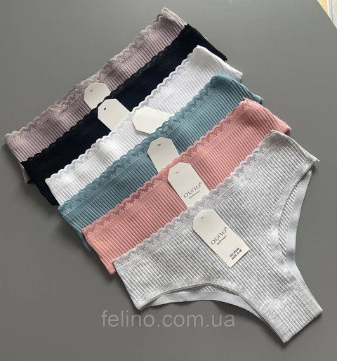 Оптом труструсики жіночі бразильяни Cotton, 9548/24 1988056699 фото