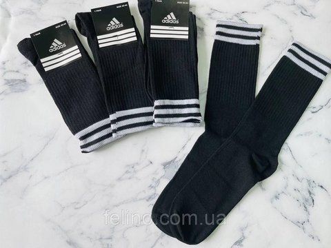 Шкарпетки чоловічі спортивные высокие 40-44р. гладь з принтом 1472446354 фото